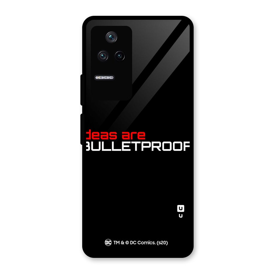 Vendetta Ideas are Bulletproof Glass Back Case for Poco F4 5G