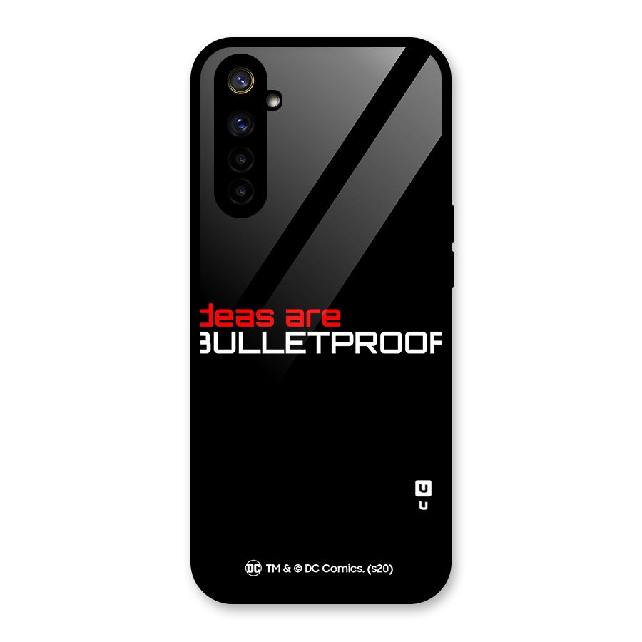 Vendetta Ideas are Bulletproof Glass Back Case for Realme 6i