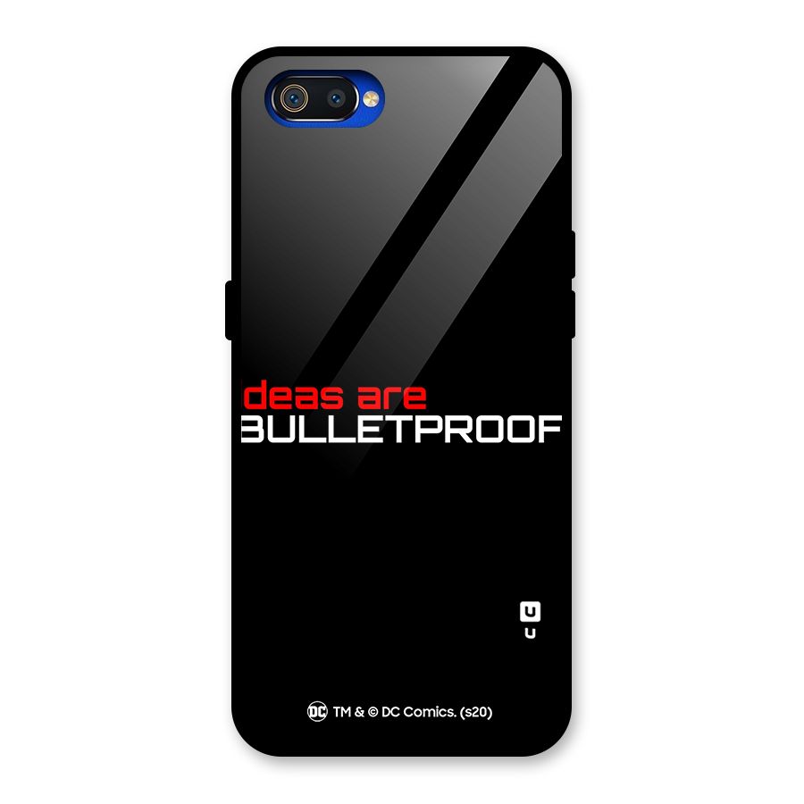 Vendetta Ideas are Bulletproof Glass Back Case for Realme C2