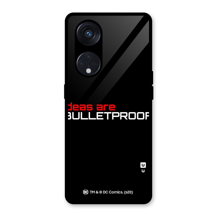 Vendetta Ideas are Bulletproof Glass Back Case for Reno8 T 5G