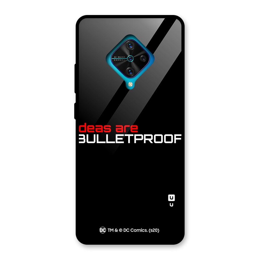 Vendetta Ideas are Bulletproof Glass Back Case for Vivo S1 Pro