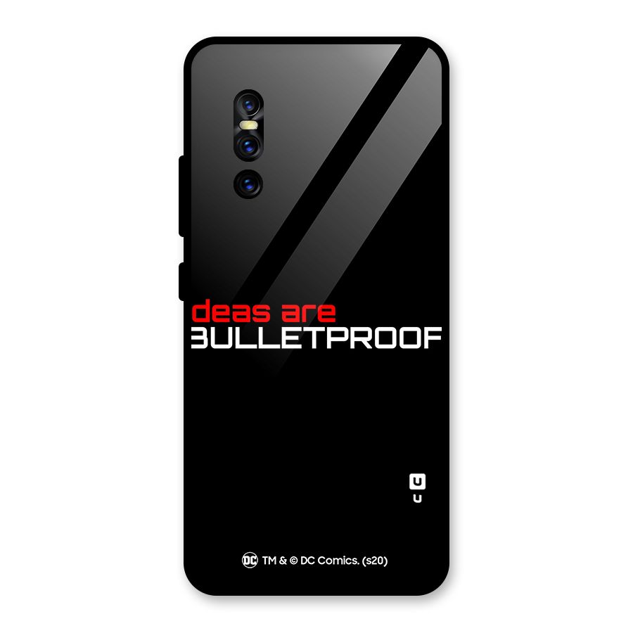 Vendetta Ideas are Bulletproof Glass Back Case for Vivo V15 Pro