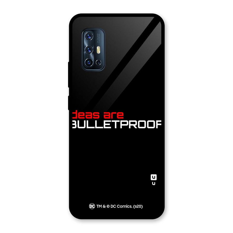 Vendetta Ideas are Bulletproof Glass Back Case for Vivo V17