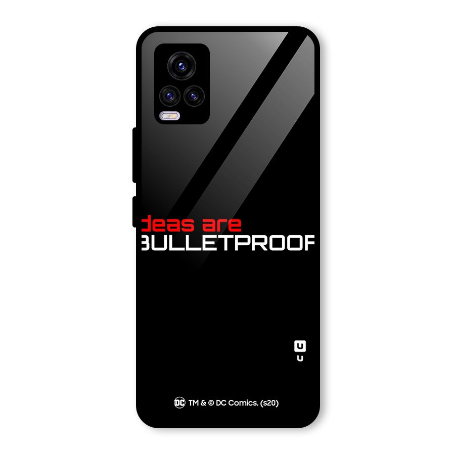 Vendetta Ideas are Bulletproof Glass Back Case for Vivo V20