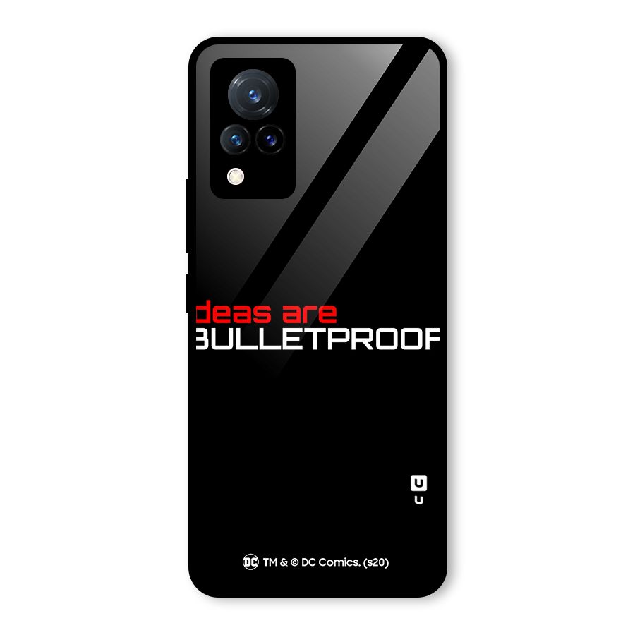 Vendetta Ideas are Bulletproof Glass Back Case for Vivo V21 5G