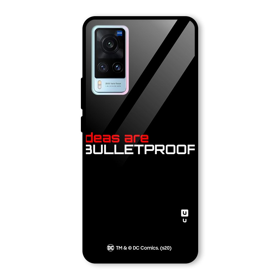 Vendetta Ideas are Bulletproof Glass Back Case for Vivo X60