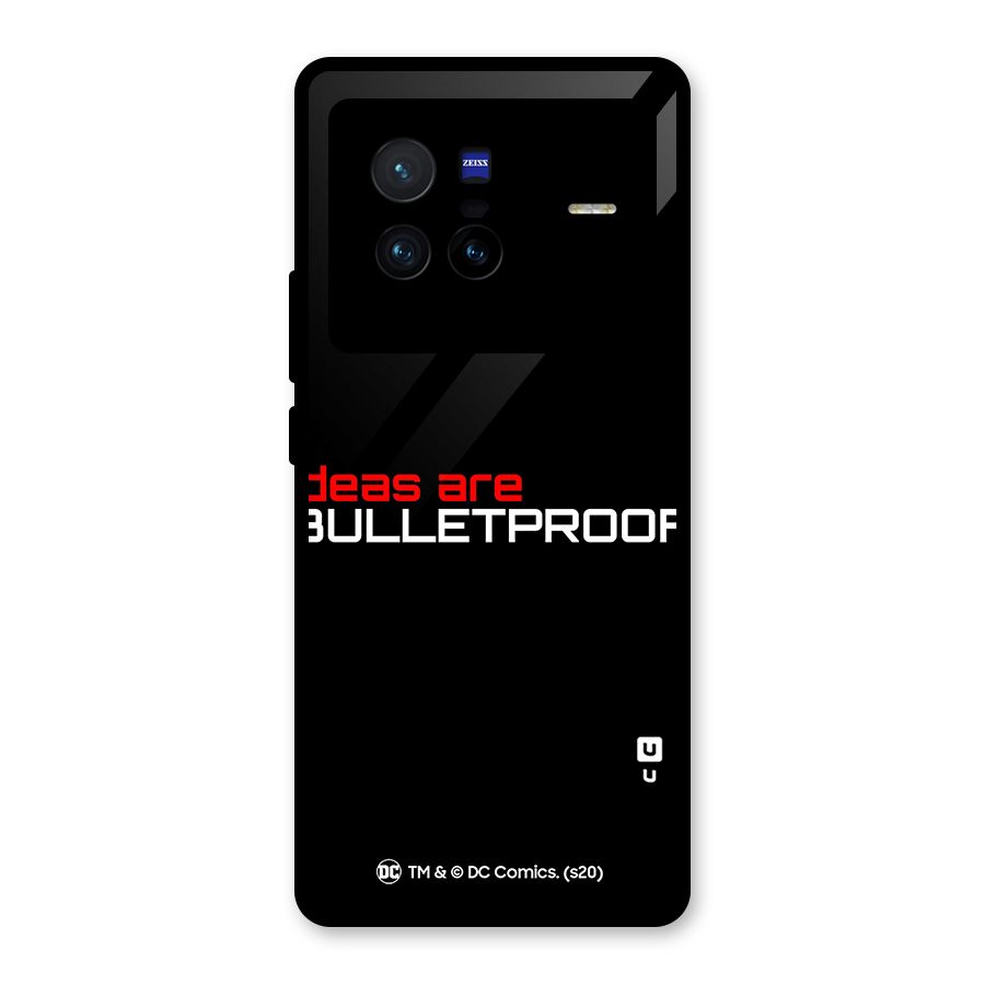 Vendetta Ideas are Bulletproof Glass Back Case for Vivo X80