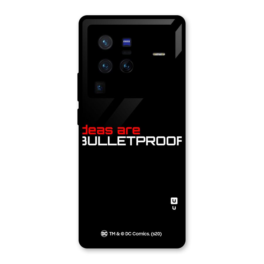 Vendetta Ideas are Bulletproof Glass Back Case for Vivo X80 Pro