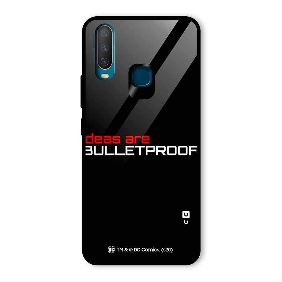 Vendetta Ideas are Bulletproof Glass Back Case for Vivo Y15