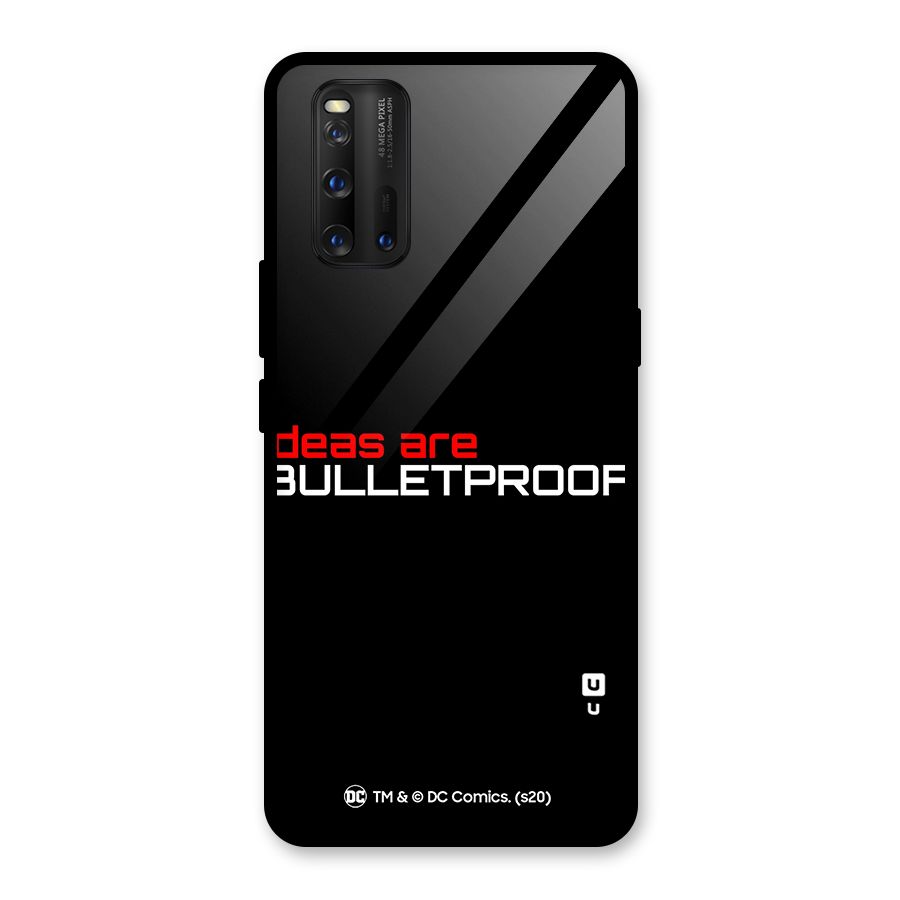 Vendetta Ideas are Bulletproof Glass Back Case for Vivo iQOO 3