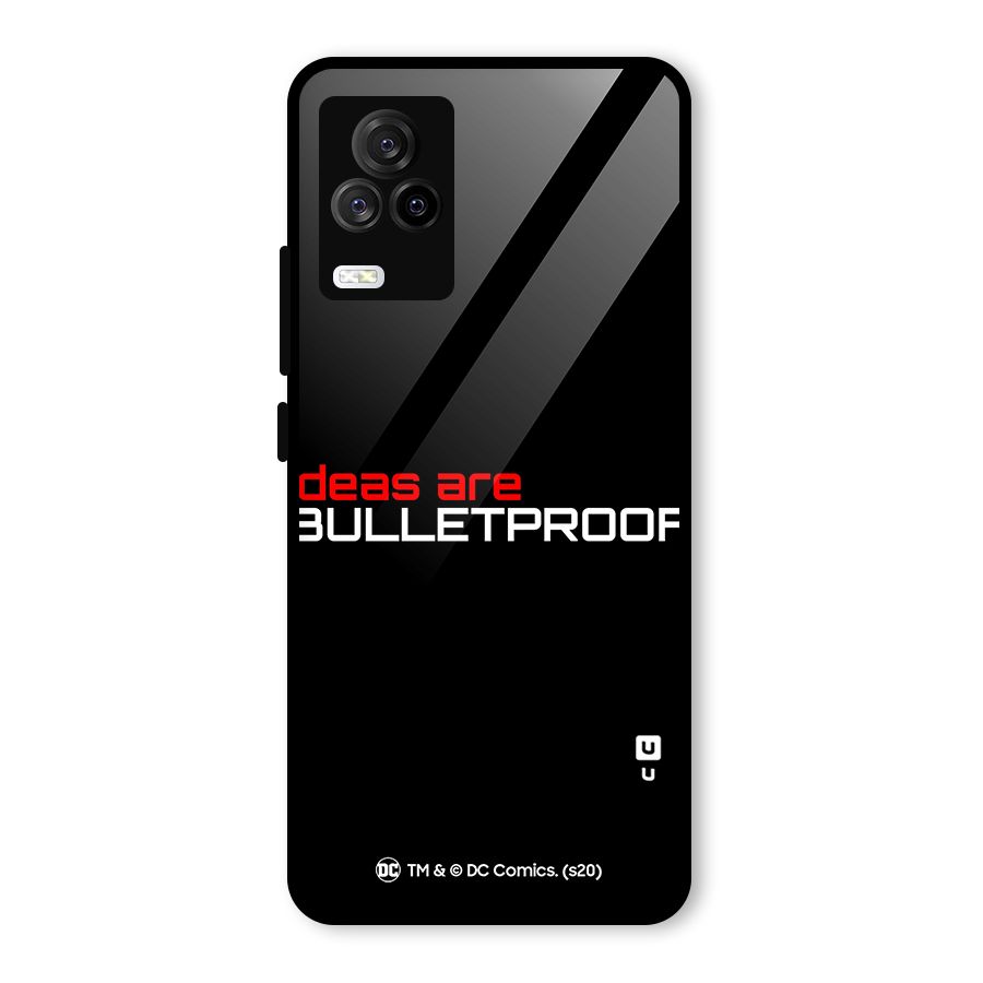 Vendetta Ideas are Bulletproof Glass Back Case for Vivo iQOO 7 Legend 5G