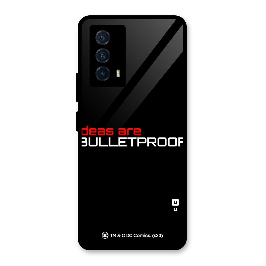 Vendetta Ideas are Bulletproof Glass Back Case for Vivo iQOO Z5