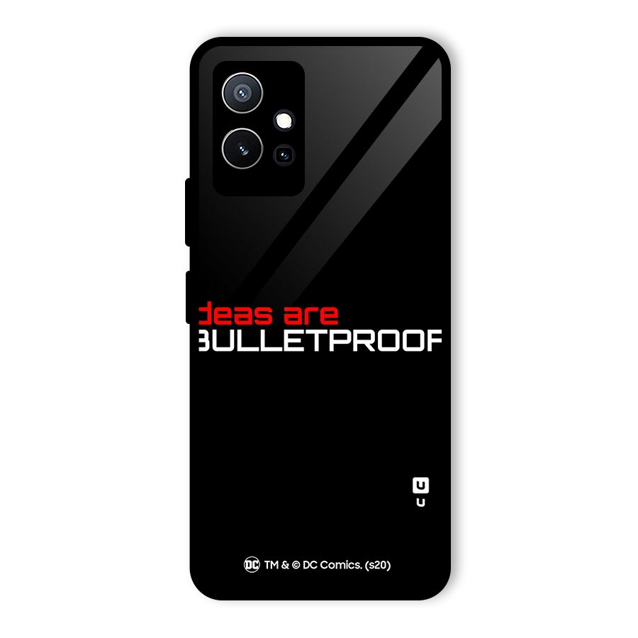 Vendetta Ideas are Bulletproof Glass Back Case for Vivo iQOO Z6
