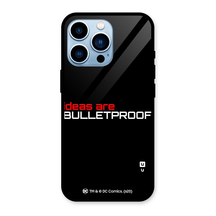Vendetta Ideas are Bulletproof Glass Back Case for iPhone 13 Pro