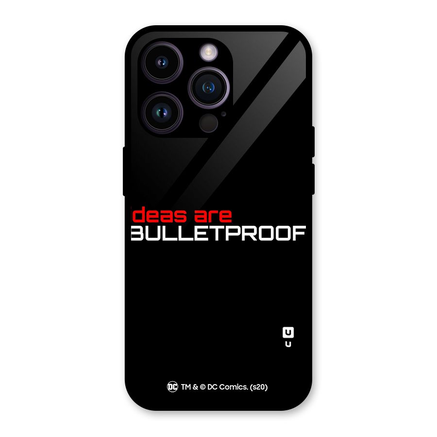 Vendetta Ideas are Bulletproof Glass Back Case for iPhone 14 Pro