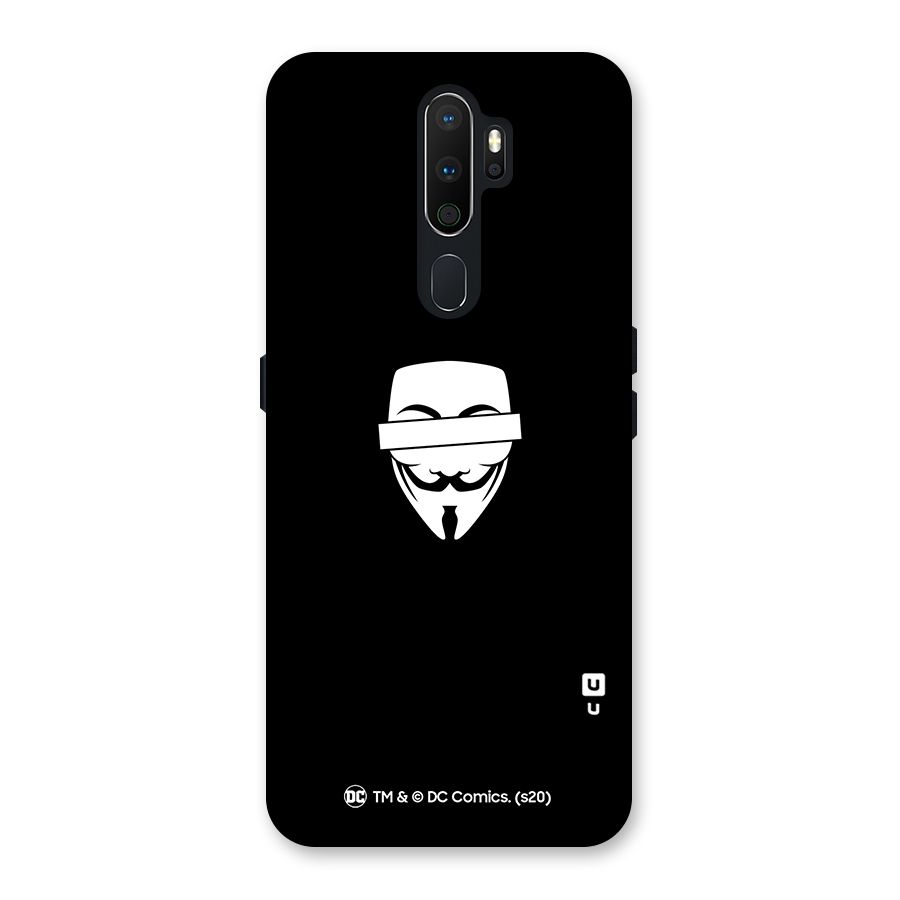 Vendetta Minimal Mask Back Case for Oppo A5 (2020)