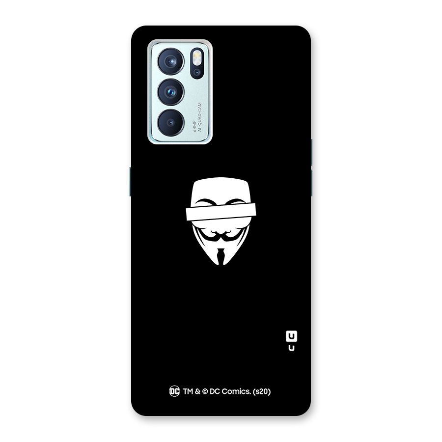 Vendetta Minimal Mask Back Case for Oppo Reno6 Pro 5G