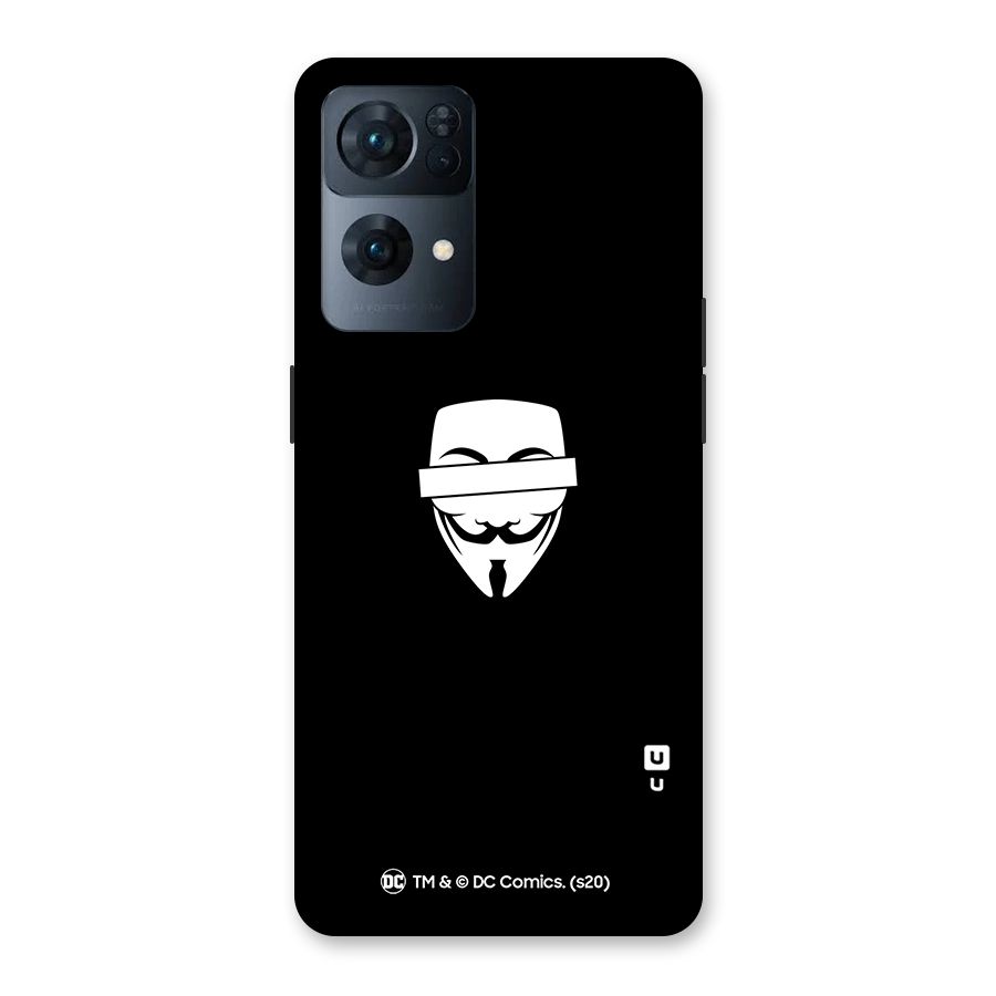 Vendetta Minimal Mask Back Case for Oppo Reno7 Pro 5G