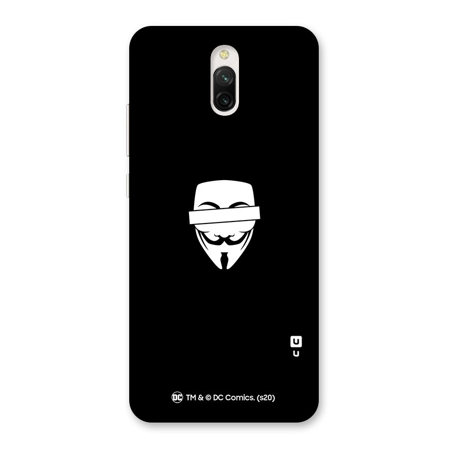 Vendetta Minimal Mask Back Case for Redmi 8A Dual