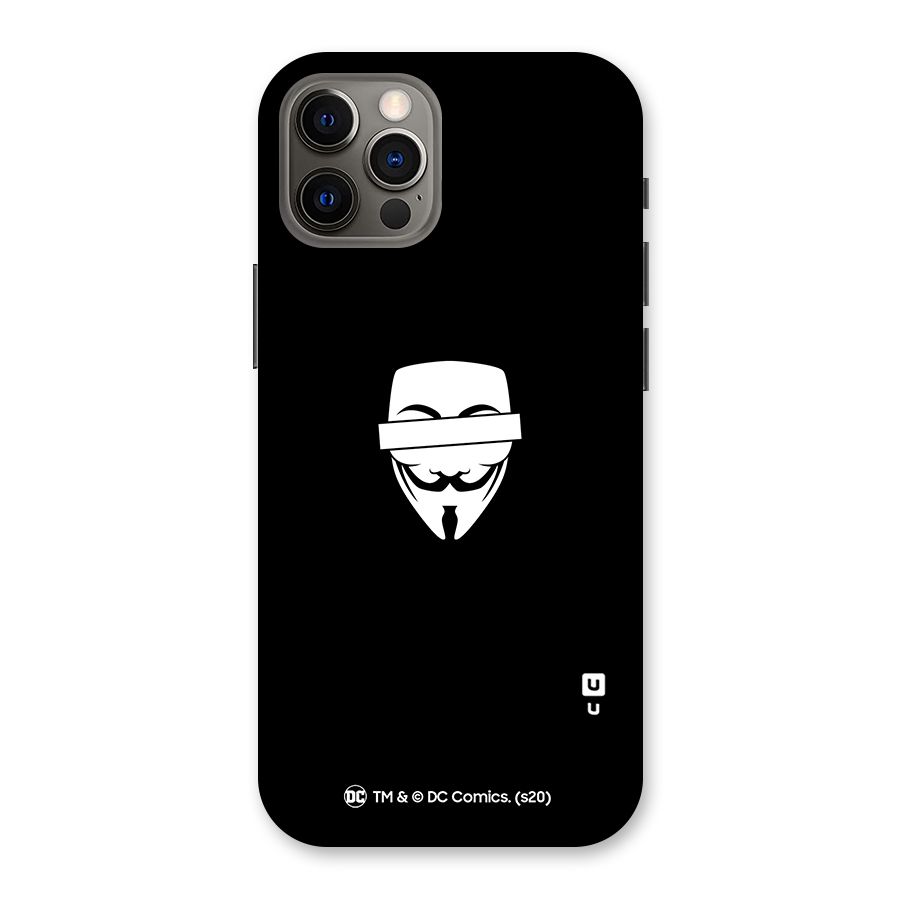 Vendetta Minimal Mask Back Case for iPhone 12 Pro