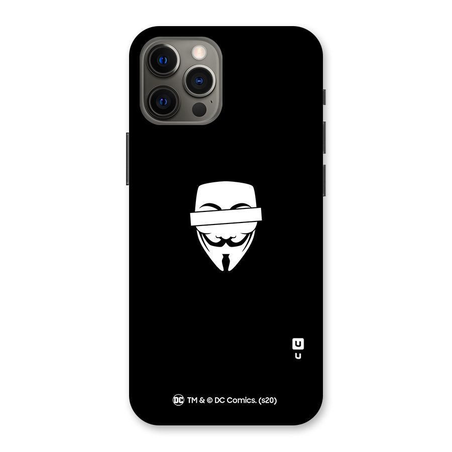 Vendetta Minimal Mask Back Case for iPhone 12 Pro Max