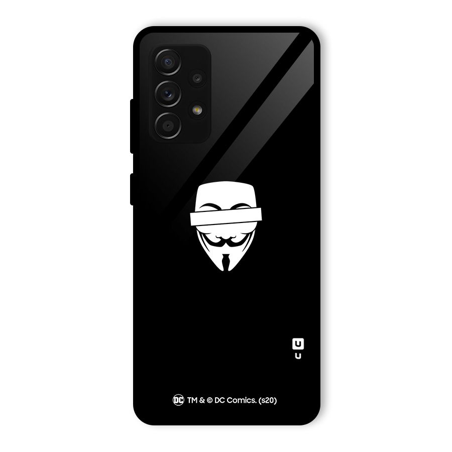 Vendetta Minimal Mask Glass Back Case for Galaxy A53 5G
