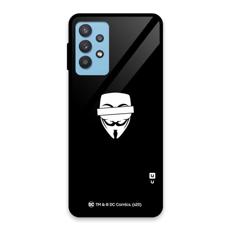 Vendetta Minimal Mask Glass Back Case for Galaxy M32 5G