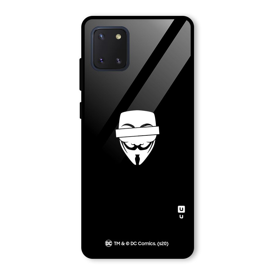 Vendetta Minimal Mask Glass Back Case for Galaxy Note 10 Lite