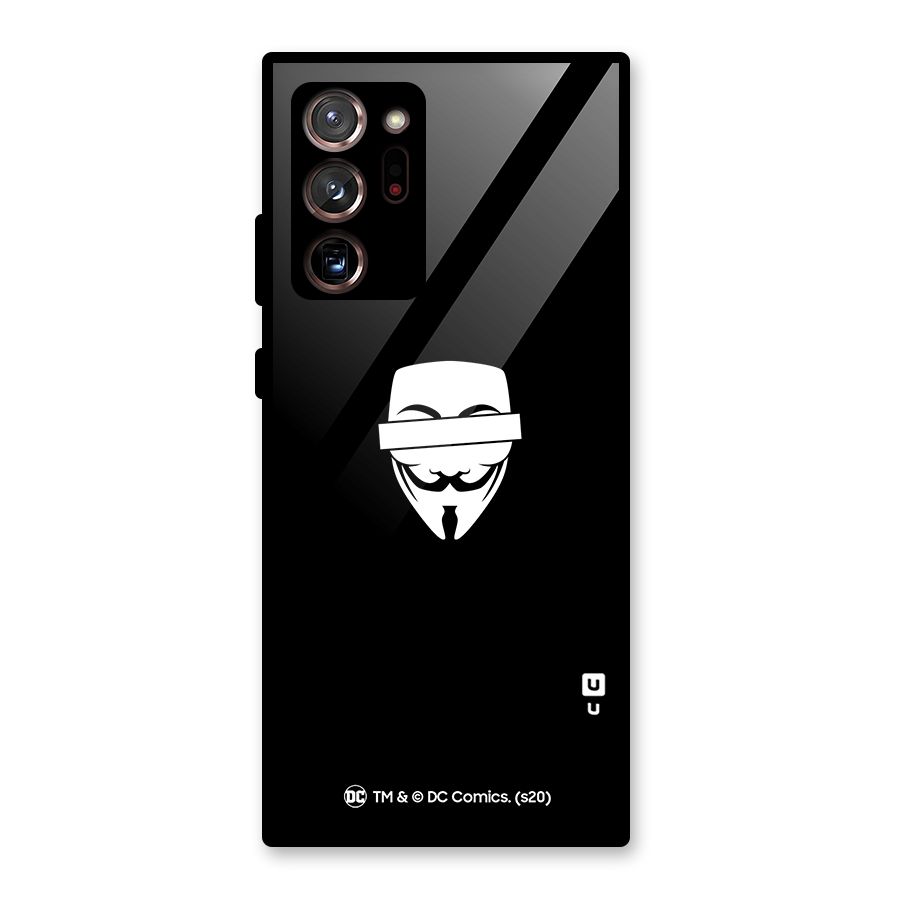 Vendetta Minimal Mask Glass Back Case for Galaxy Note 20 Ultra