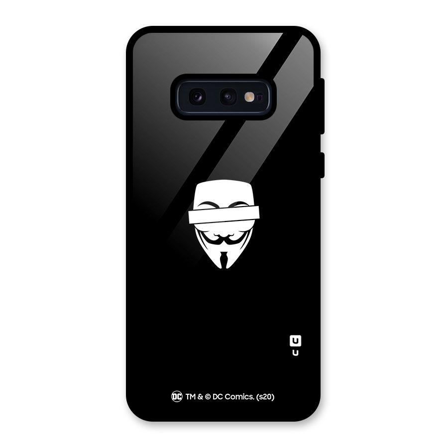 Vendetta Minimal Mask Glass Back Case for Galaxy S10e