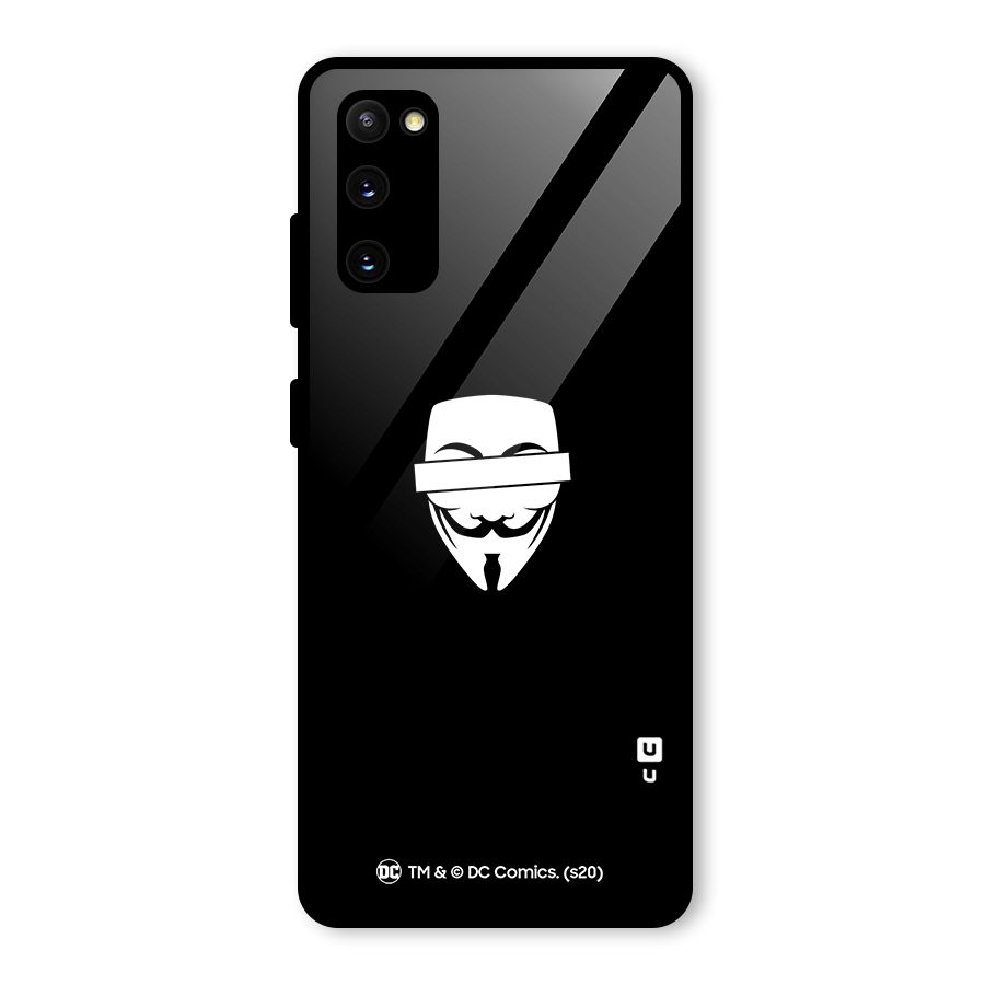 Vendetta Minimal Mask Glass Back Case for Galaxy S20 FE 5G