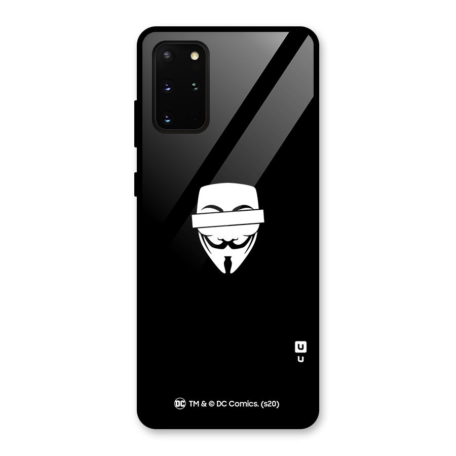 Vendetta Minimal Mask Glass Back Case for Galaxy S20 Plus