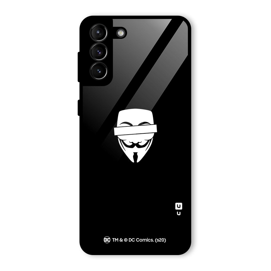 Vendetta Minimal Mask Glass Back Case for Galaxy S21 Plus