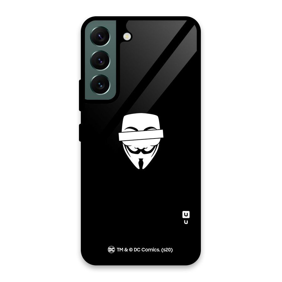Vendetta Minimal Mask Glass Back Case for Galaxy S22 5G