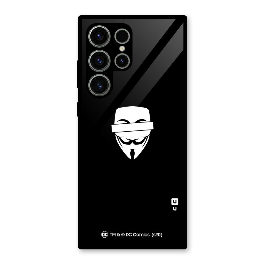 Vendetta Minimal Mask Glass Back Case for Galaxy S23 Ultra