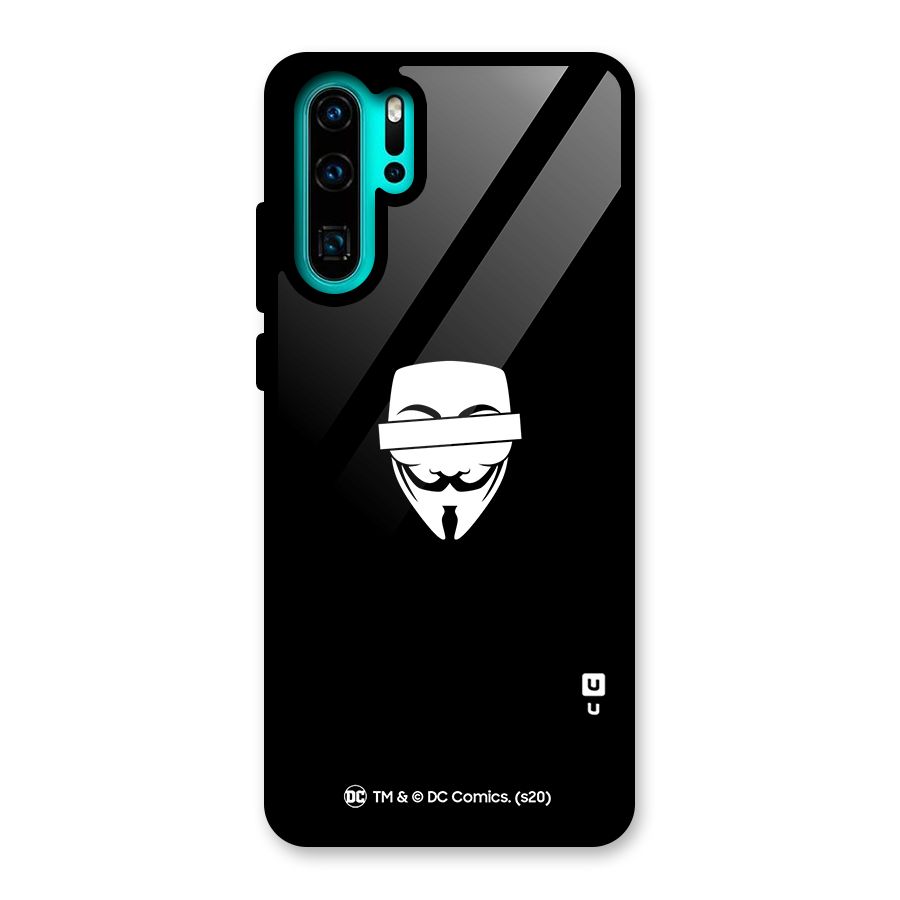 Vendetta Minimal Mask Glass Back Case for Huawei P30 Pro