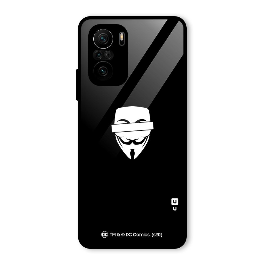 Vendetta Minimal Mask Glass Back Case for Mi 11x