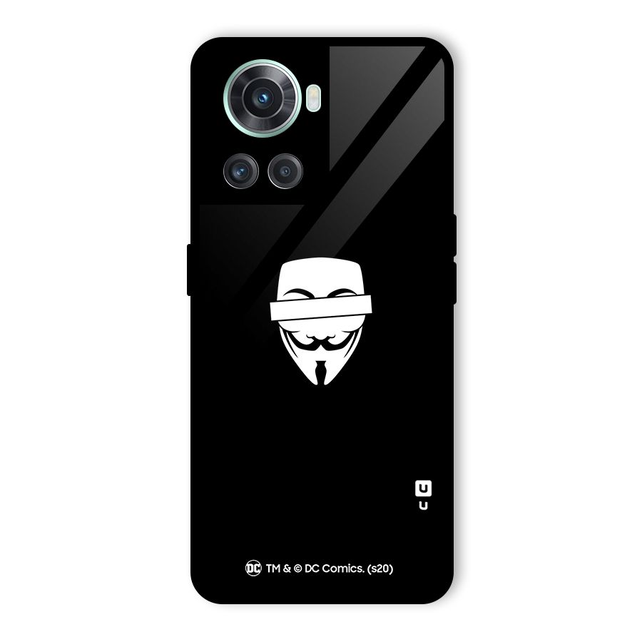 Vendetta Minimal Mask Glass Back Case for OnePlus 10R