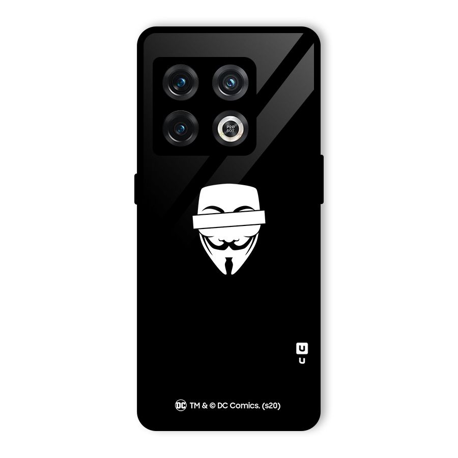 Vendetta Minimal Mask Glass Back Case for OnePlus 10 Pro 5G