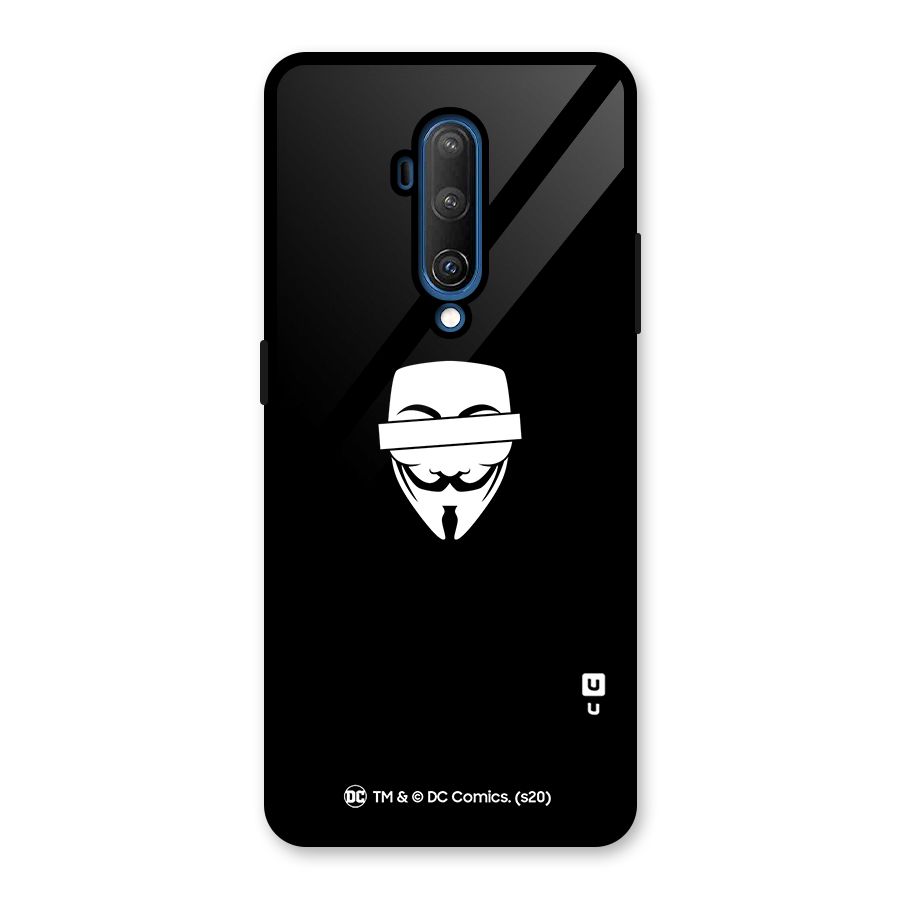Vendetta Minimal Mask Glass Back Case for OnePlus 7T Pro