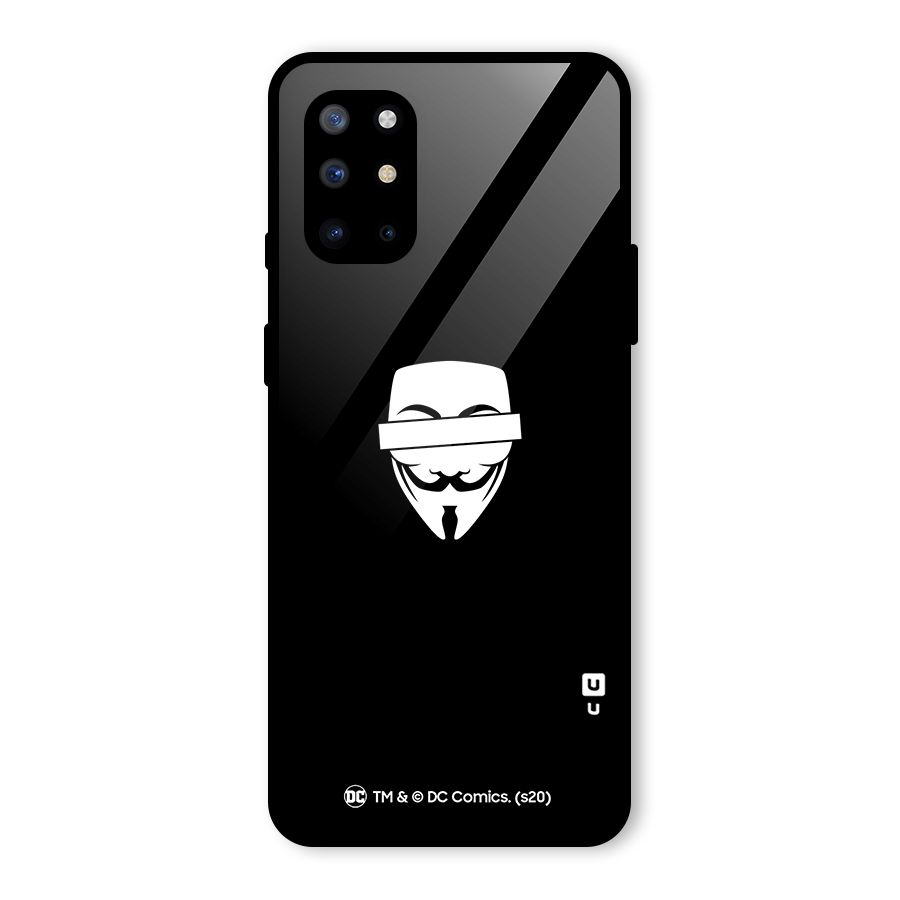 Vendetta Minimal Mask Glass Back Case for OnePlus 8T