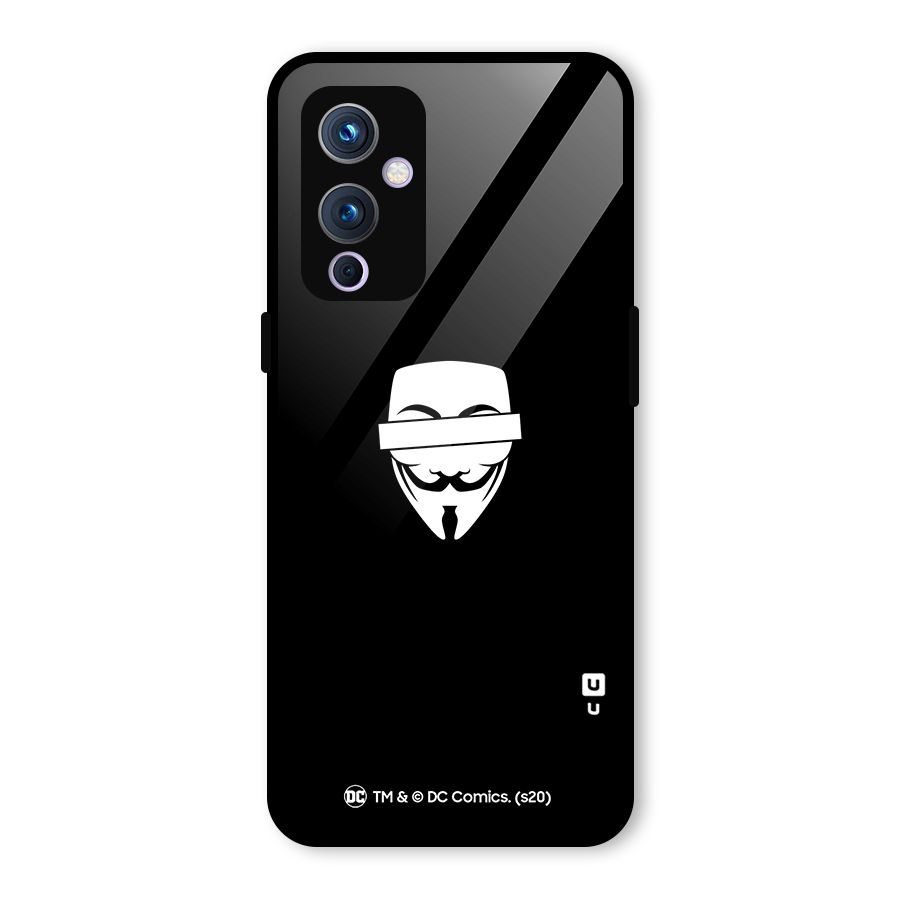 Vendetta Minimal Mask Glass Back Case for OnePlus 9