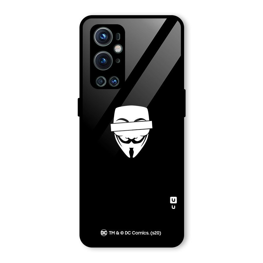 Vendetta Minimal Mask Glass Back Case for OnePlus 9 Pro