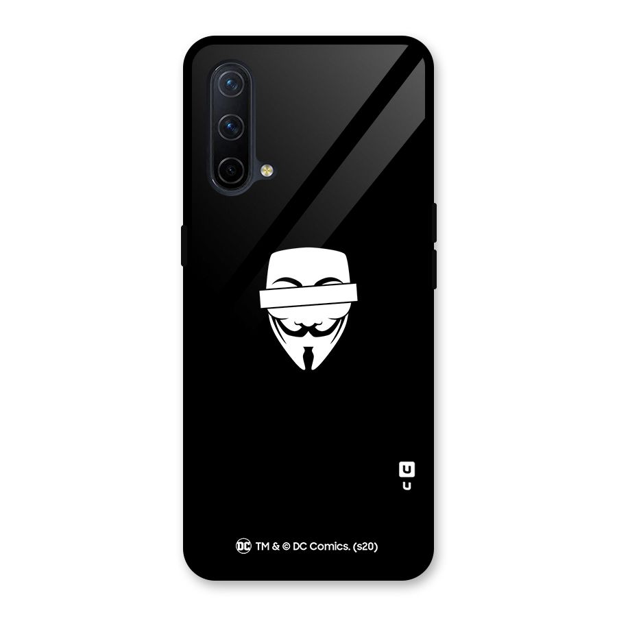 Vendetta Minimal Mask Glass Back Case for OnePlus Nord CE 5G
