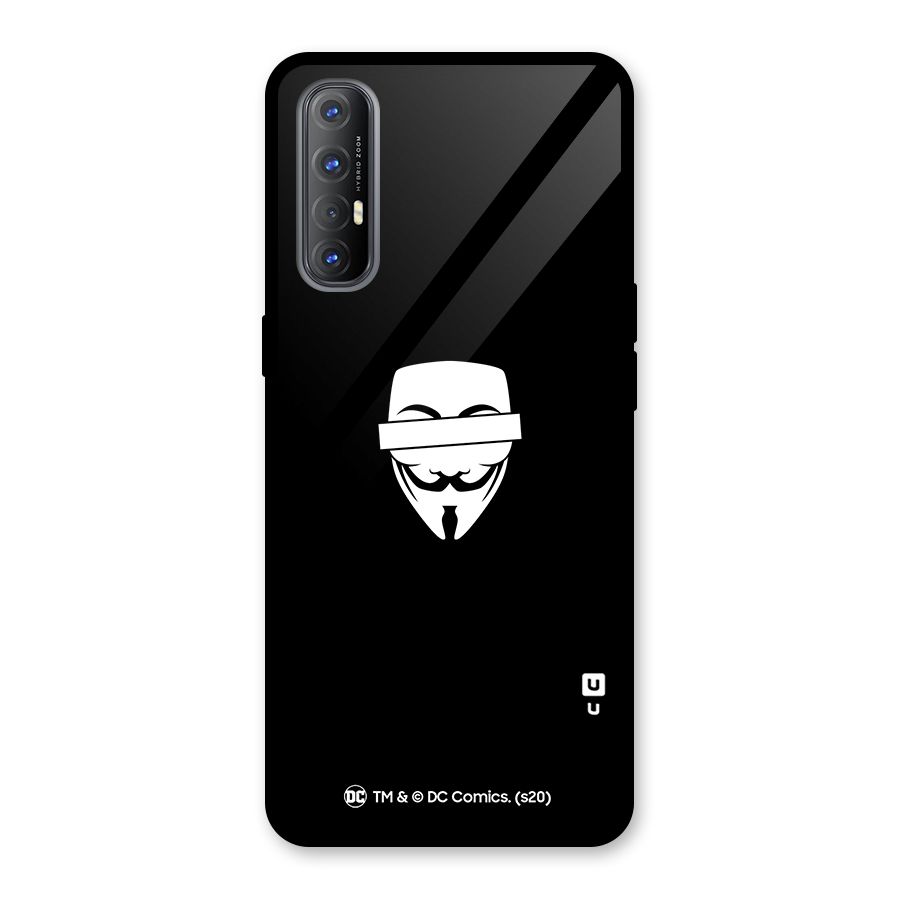 Vendetta Minimal Mask Glass Back Case for Oppo Reno3 Pro