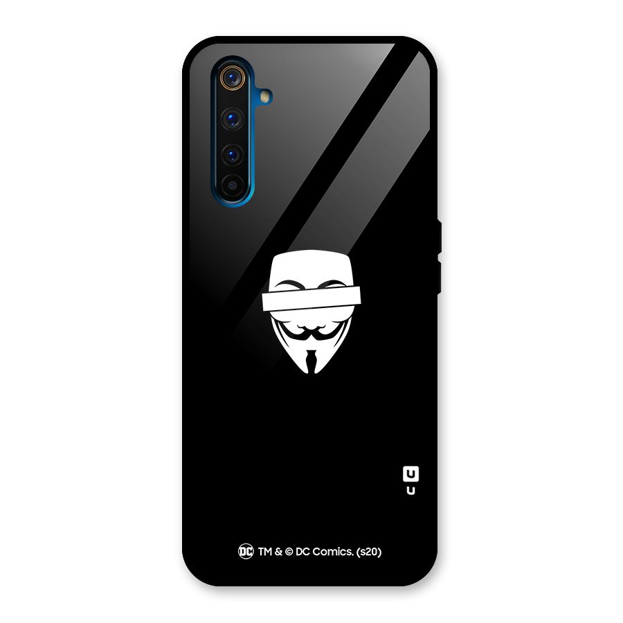 Vendetta Minimal Mask Glass Back Case for Realme 6 Pro