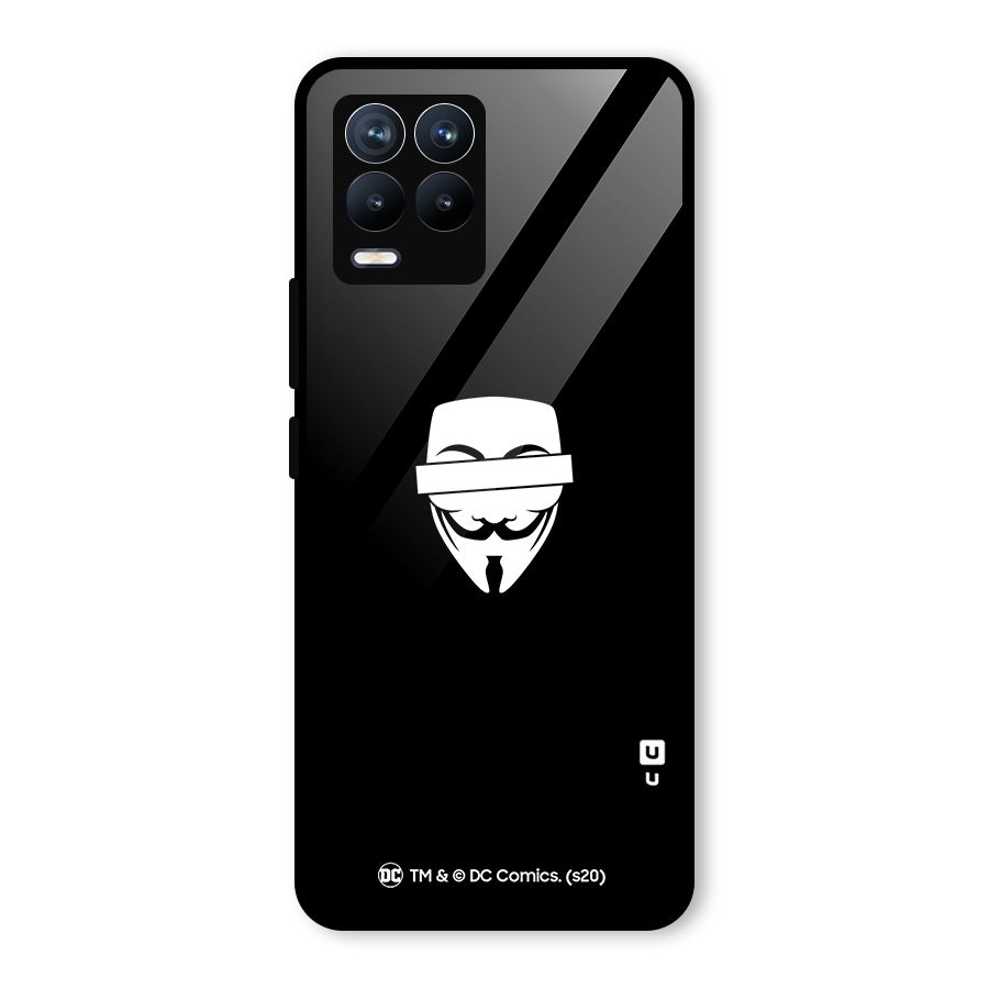 Vendetta Minimal Mask Glass Back Case for Realme 8 Pro
