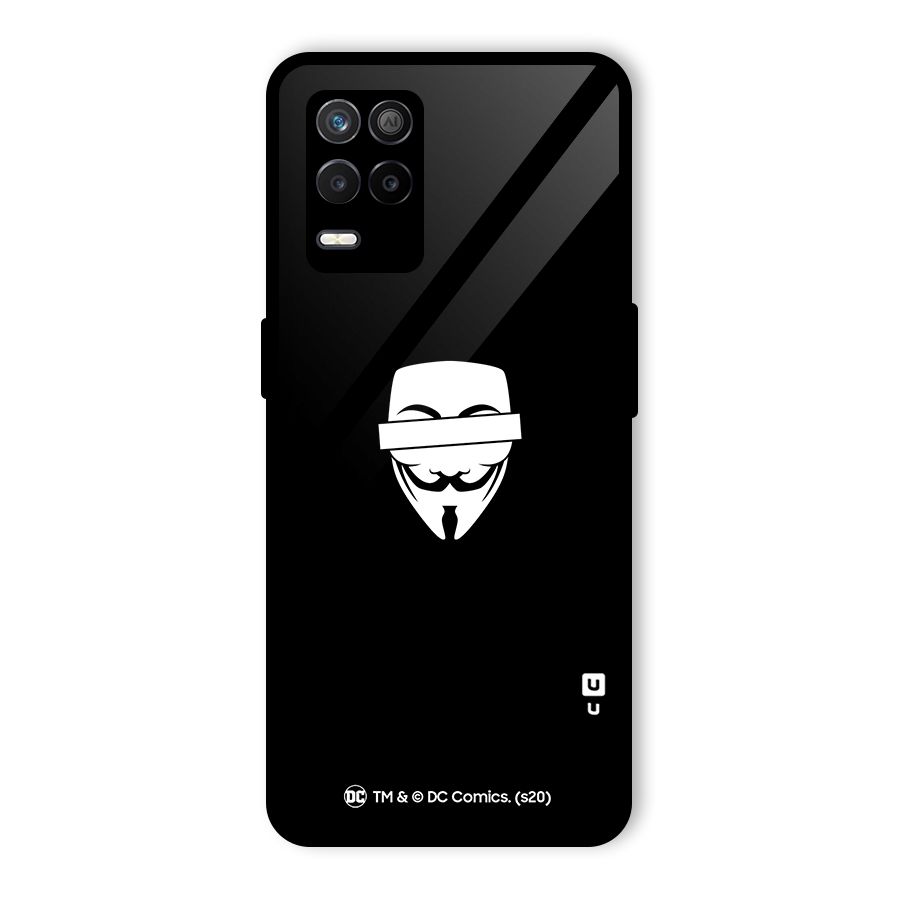 Vendetta Minimal Mask Glass Back Case for Realme 9 5G