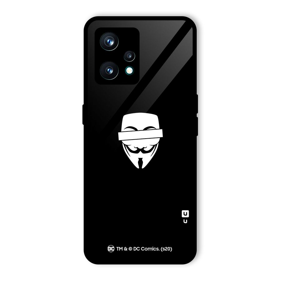 Vendetta Minimal Mask Glass Back Case for Realme 9 Pro Plus 5G