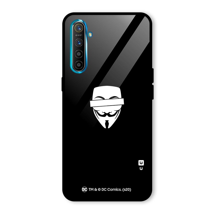 Vendetta Minimal Mask Glass Back Case for Realme X2